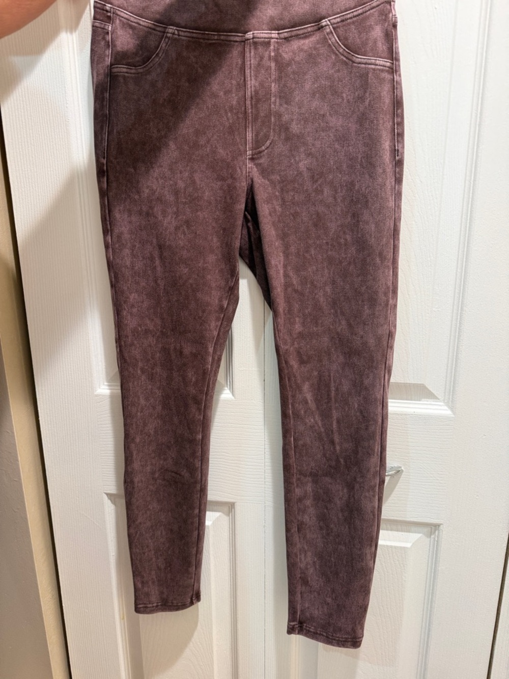 Halara Mineral Wash skinny jeggings